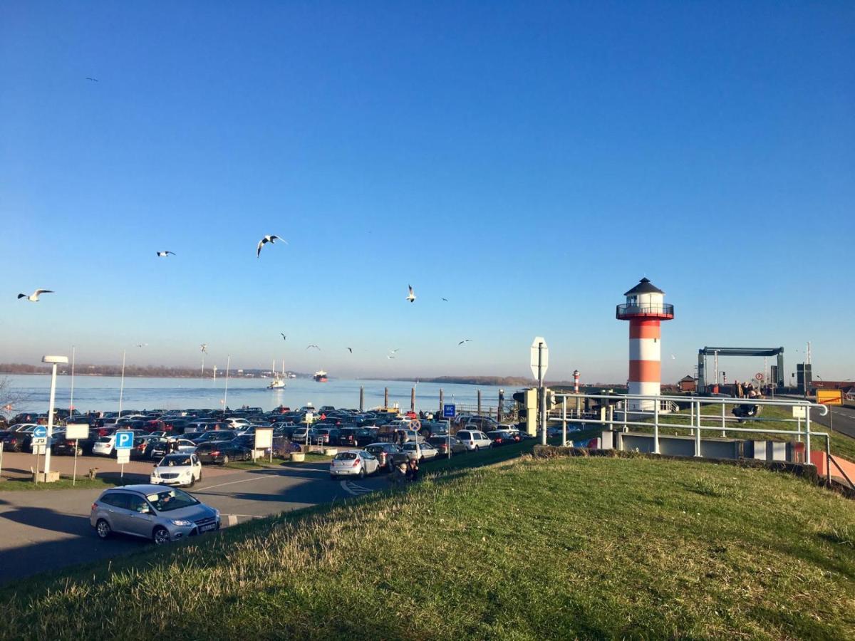 Wohnen Im Alten Land Grünendeich Buitenkant foto